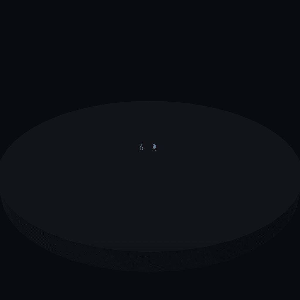 Recorded two-agent DeepSeek world with no construction on the island