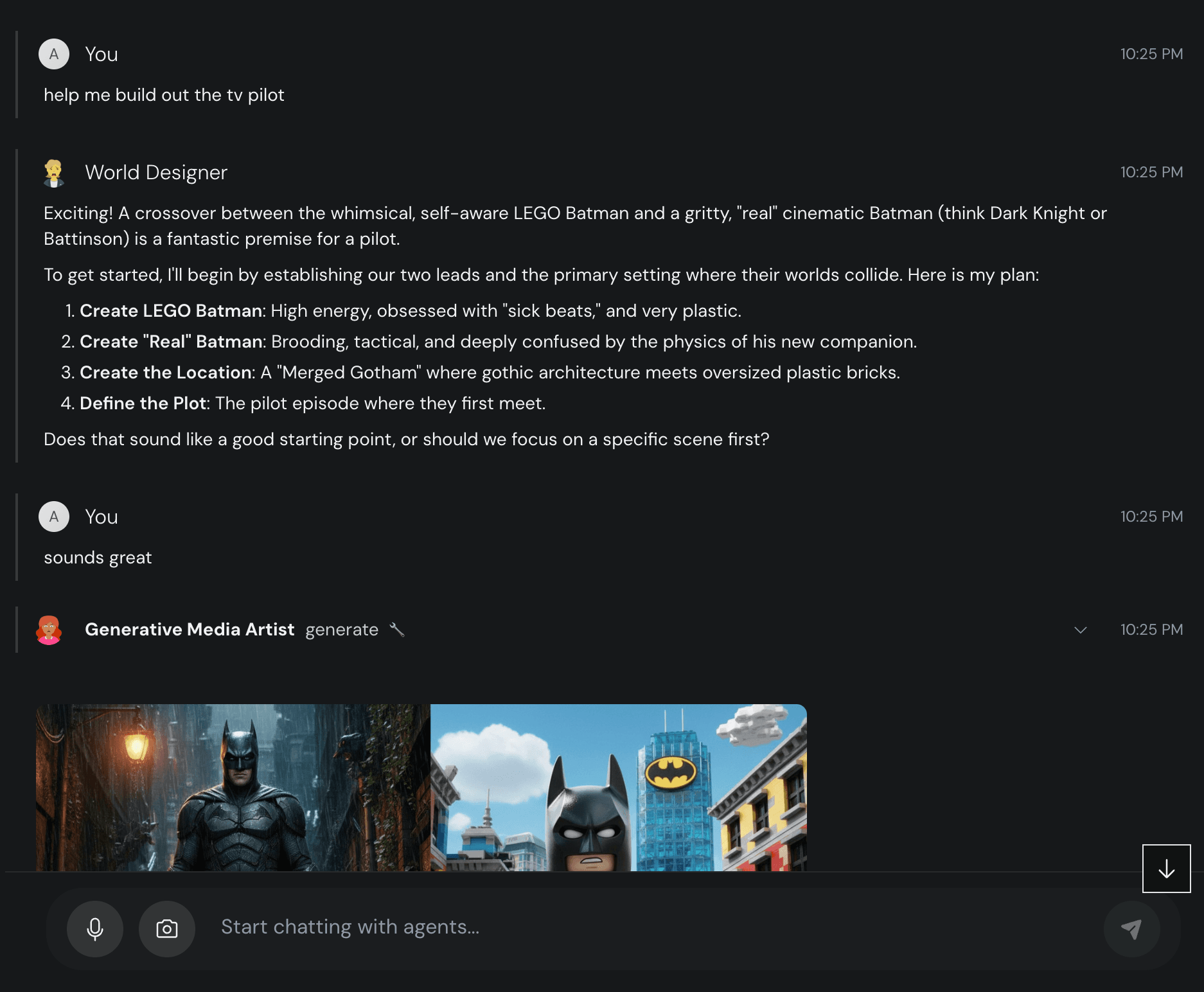 Custom agent configuration tools