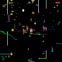 GLM 5.3 Flash · 256 agents · Eight communities