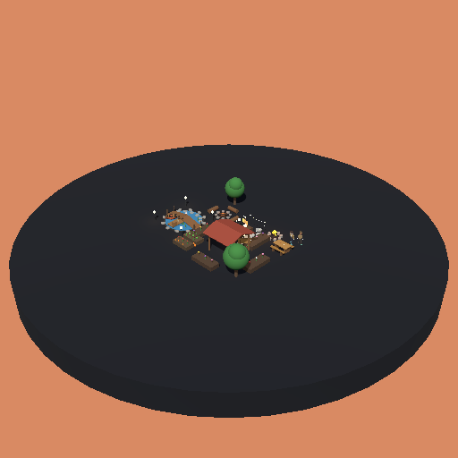 GLM 5.3 Flash · 2 agents · Island population studies