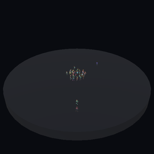 Gemini 3 Flash Preview · 32 agents · Island population studies