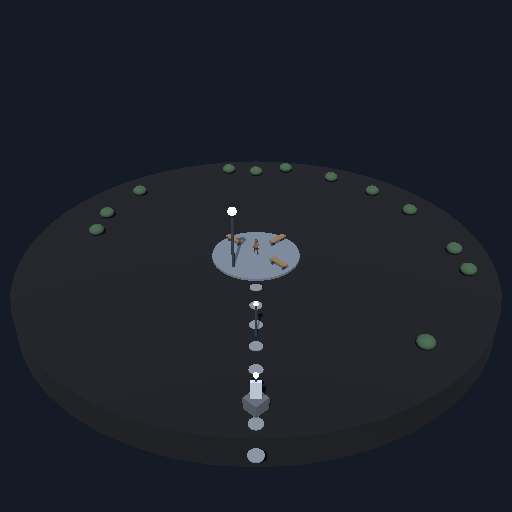 DeepSeek V4.1 Flash · 1 agents · Island population studies